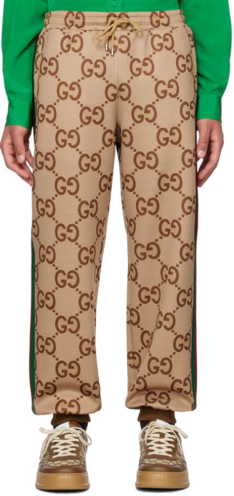 gucci beige pants|gucci jeans men's price.